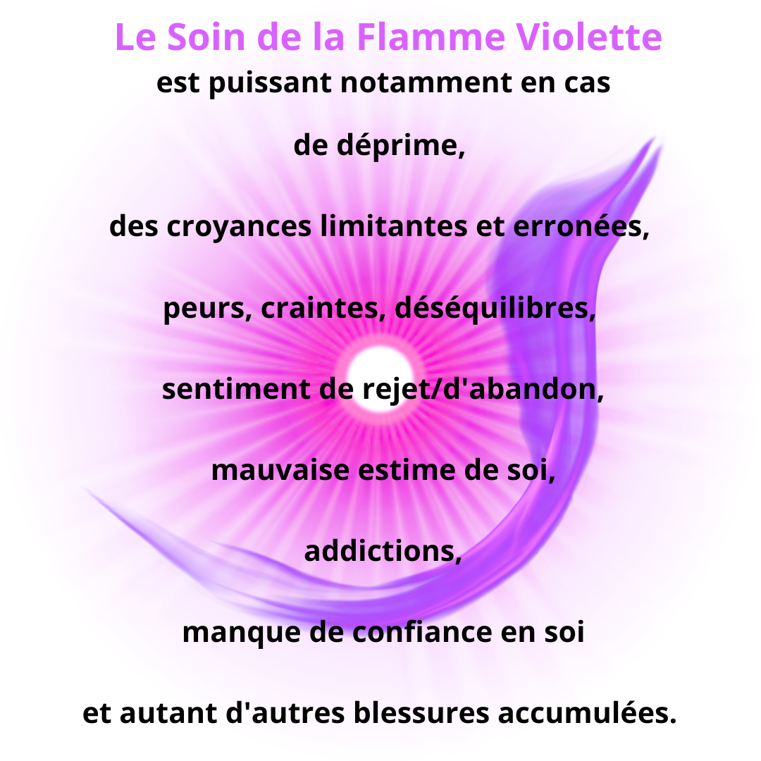 12 Soin de la Flamme Violette